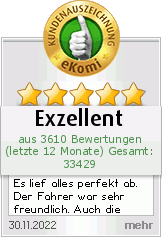 eKomi Kundenbewertung Siegel